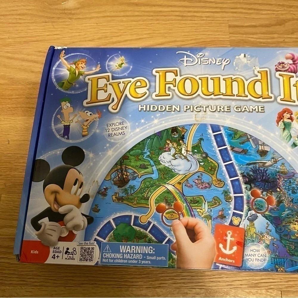 Disney Eye Found It Look and Find Board Game